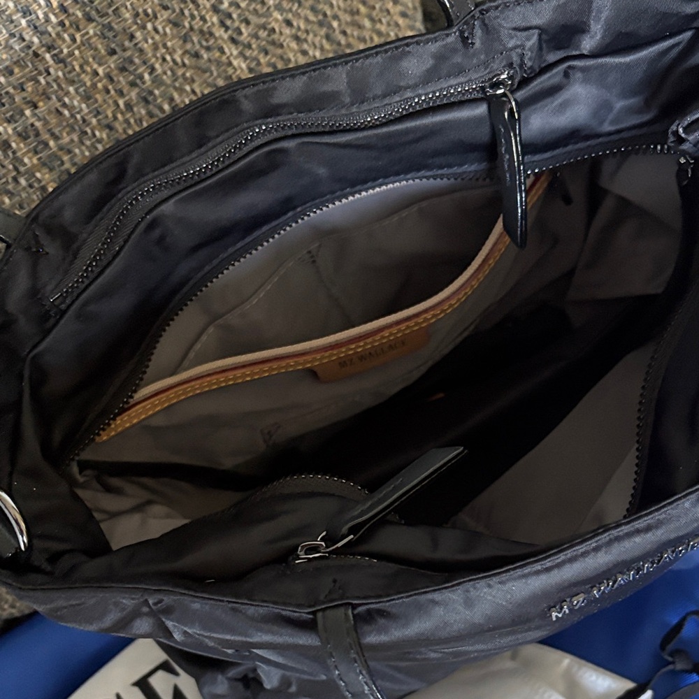MZ Wallace Black Shoulder Tote - Picture 4 of 6